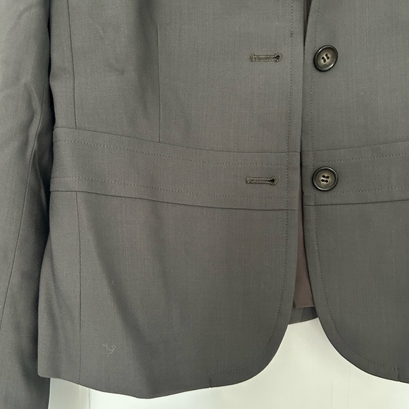 Talbots Charcoal Women's Suit Jacket - Picture 3 of 5